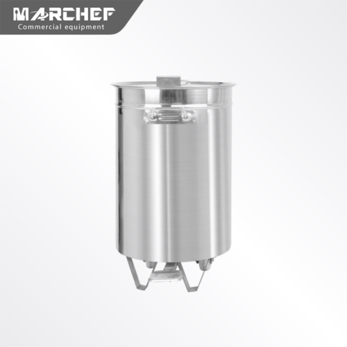 Marchef Commercial Stainless Steel Waste Bin GB-100A