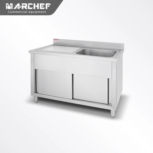Stainless Steel Single Sink with Cabinet SC-106