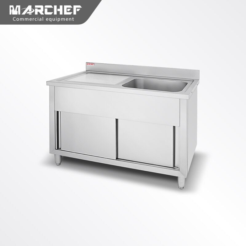 Stainless Steel Single Sink with Cabinet SC-106