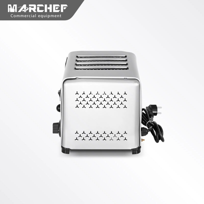 Machop Toaster Marchef Professional Electric Toaster Auto Pop Up ET-4A - MARCHEF