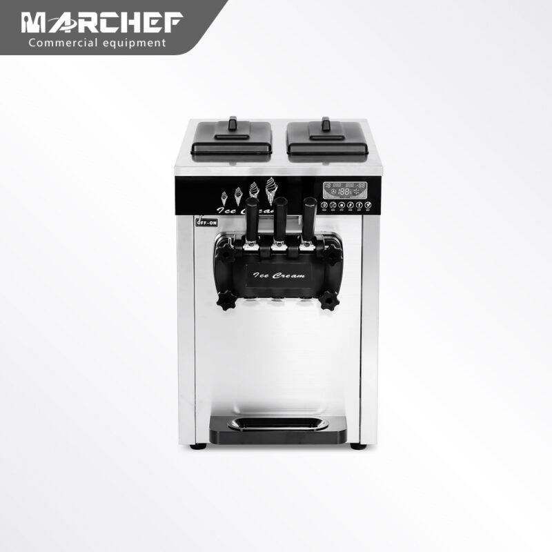 Commercial Automatic Electric Soft Ice Cream Machine 18l ICH18