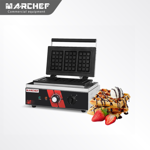 Commercial Triple Square Waffle Maker Machine WF-115