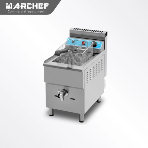 Single Tank 15L Commercial Gas Fryer GF-181