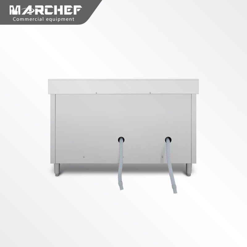 Stainless Steel Double Sink with Cabinet & Plateform SC-146D