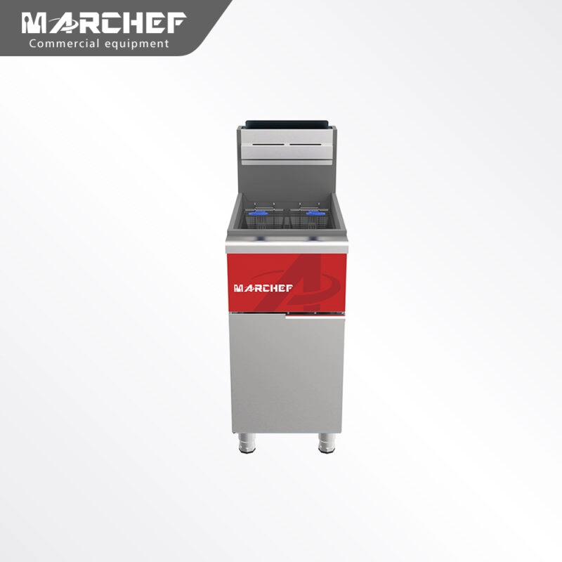 Freestanding Commercial Stainless Gas Fryer MGF3-NG