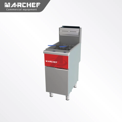 Freestanding Commercial Stainless Gas Fryer MGF3-NG