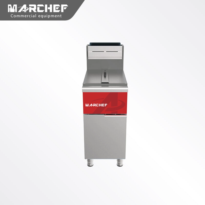 Freestanding Commercial Stainless Gas Fryer MGF3-NG