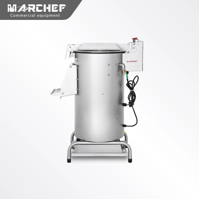 Marchef Commercial Electric Automatic Potato Rumbler Machine PP-10
