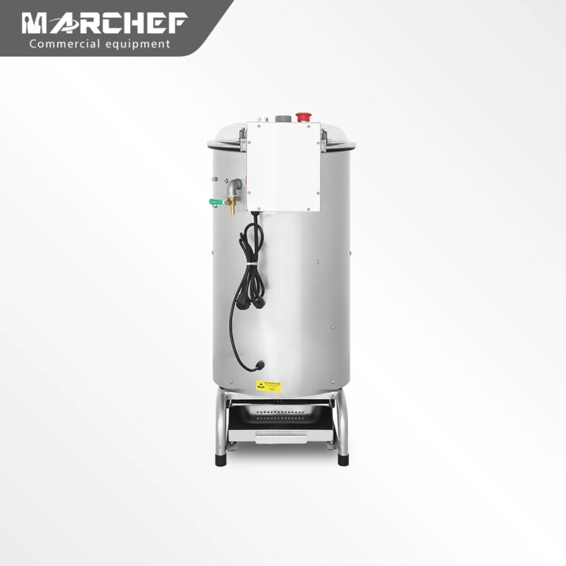 Marchef Commercial Electric Automatic Potato Rumbler Machine PP-10