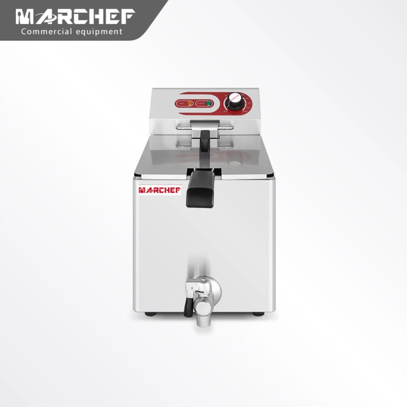 Stainless Steel Commercial Electric Deep Fryer EF-8LV