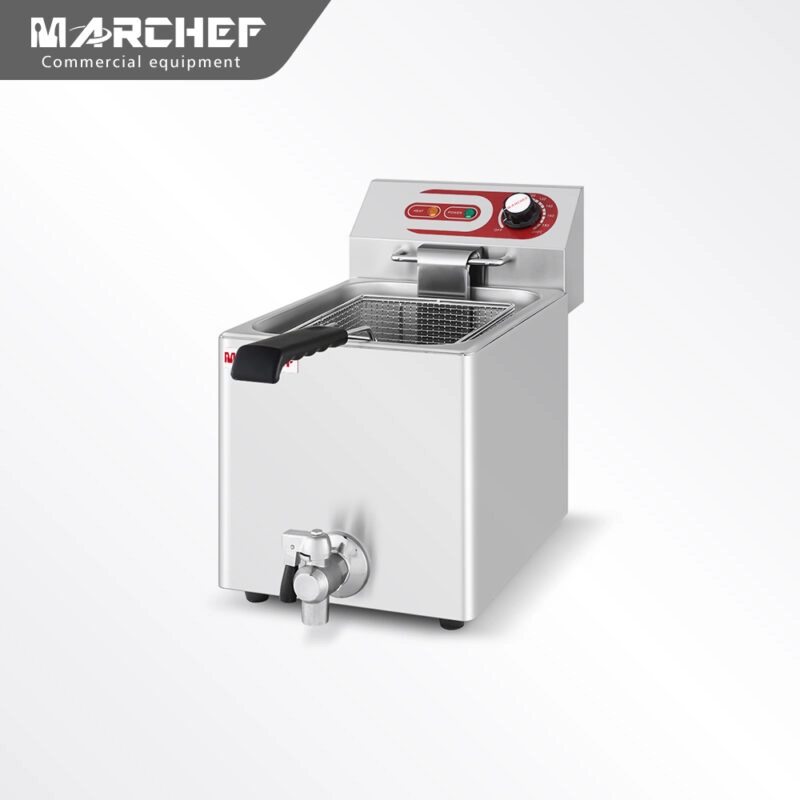 Stainless Steel Commercial Electric Deep Fryer EF-8LV