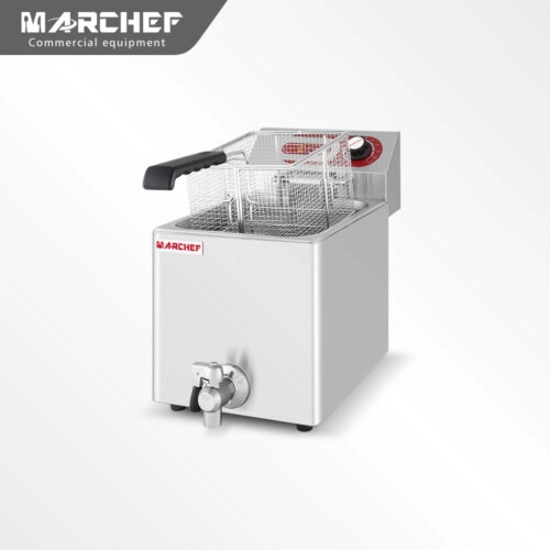 Stainless Steel Commercial Electric Deep Fryer EF-8LV