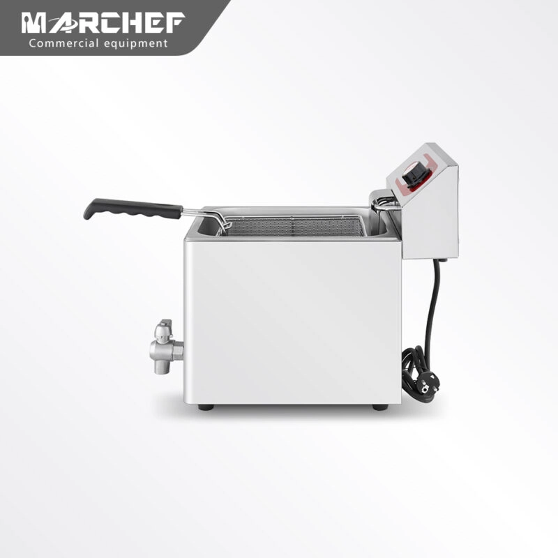 Stainless Steel Commercial Electric Deep Fryer EF-8LV