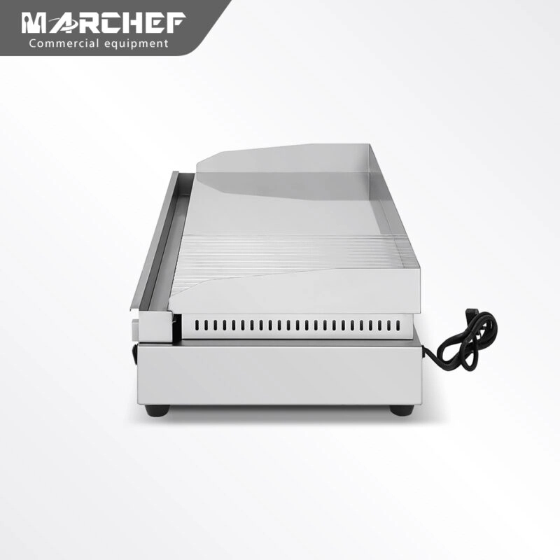 Commercial Chrome Plate Half Ribbed Gas Griddle EGN-720D-2