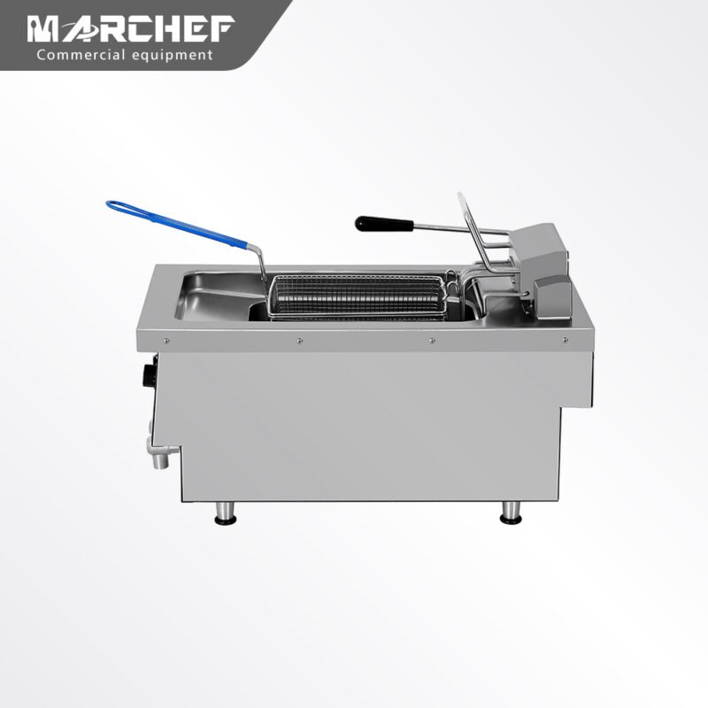 Marchef Commercial Fryer With Drain Valve EF-21L