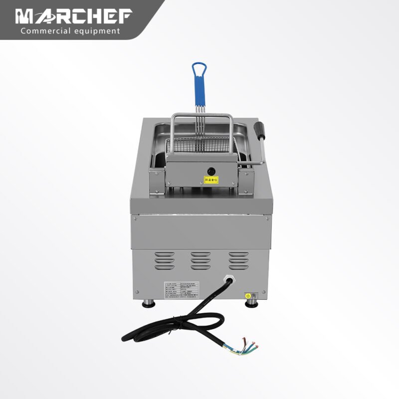 Marchef Commercial Fryer With Drain Valve EF-21L