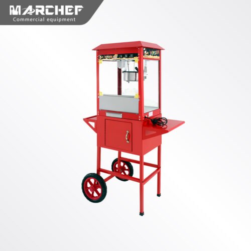 Marchef Electric Commercial Popcorn Machine Cart PC-803