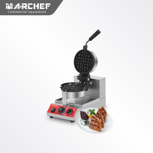 Commercial 1300w Round Waffle Maker Machine WFR-1S Supply