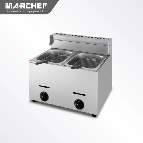 Marchef Commercial Gas Fryer 10L*2 GF-72