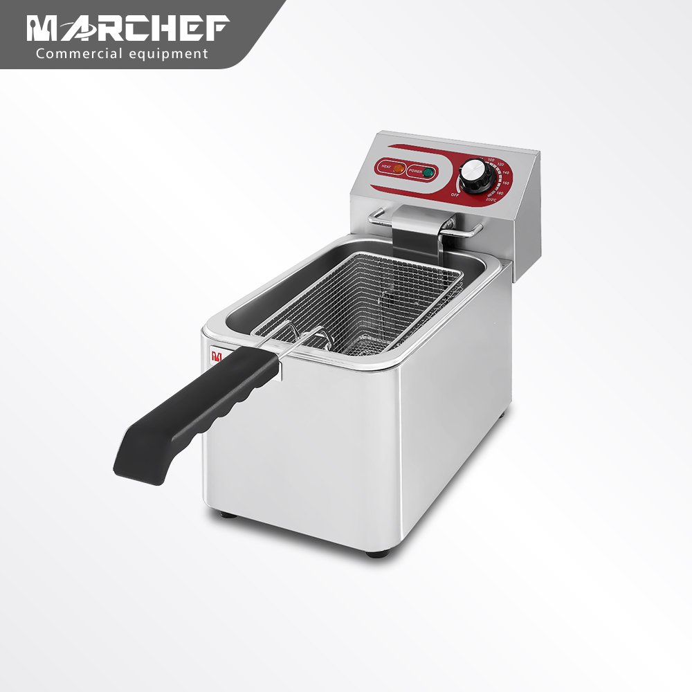 Countertop Commercial Electric Fryer Single Tank EF-4L