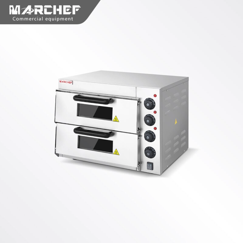 Marchef Electric Double Layer Commercial Pizza Oven EP-2ST