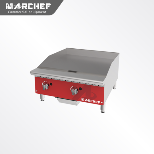 Marchef Commercial Stainless Steel Flat Top plate Gas Griddle MGG24-M