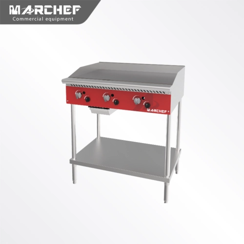 Standing type Stainless Steel Flat Top plate Gas Griddle MGG36-MF