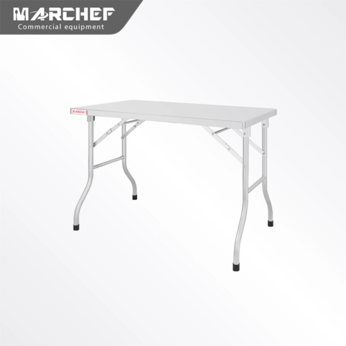Marchef Kitchen Stainless Two layers Steady Folding Work Table FWT-107D