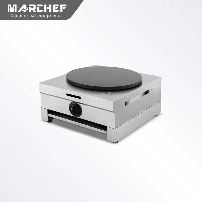 Marchef Gas Stainless Non-stick Crepe Maker GC-1