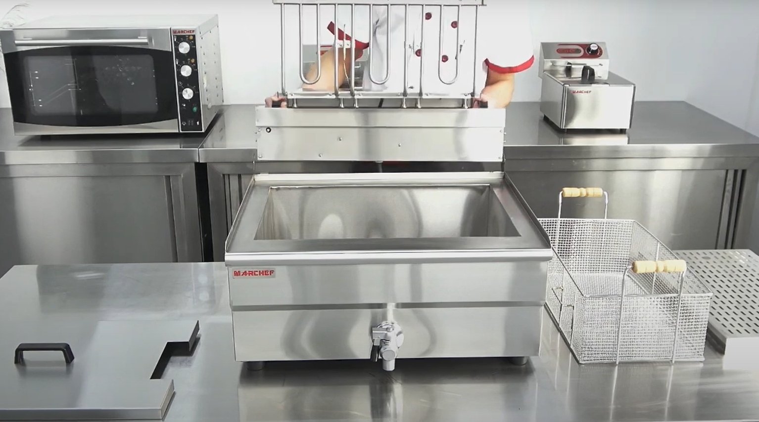 Marchef Tabletop Turkey Fryer Commercial EF-301V