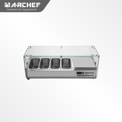 Commercial Stainless Salad Showcase GN-1200SB