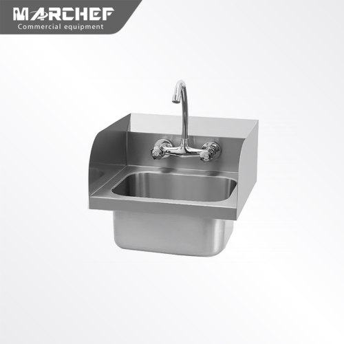 Hotel Stainless Steel Hot And Cold Water Hand Washing Sink HS-2