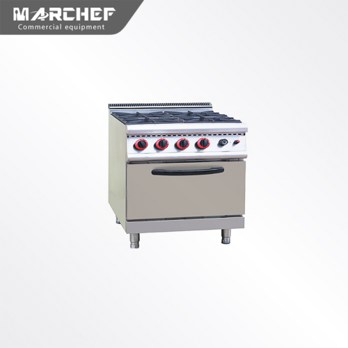 4 Burners Gas Cooker With Gas Oven LGR-74V