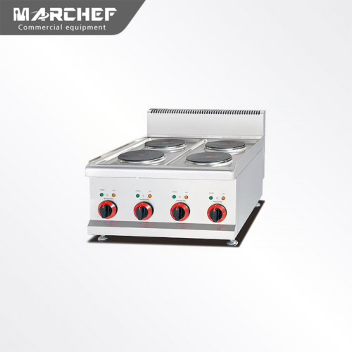 Commercial Counter Top Electric 4 Plate Hot Plate Cooker MF-687