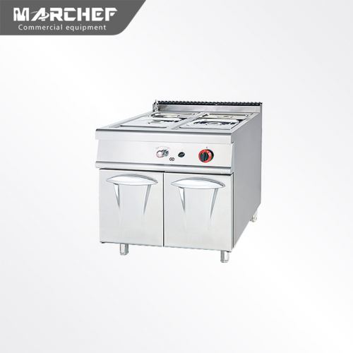 Commercial Free Standing Gas Bain Marie With Cabinet MF-784