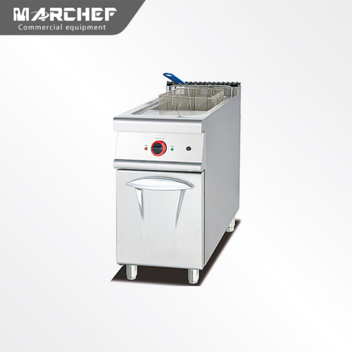 Commercial 28L Floor Type Electric Fryer MF-875 With Cabinet