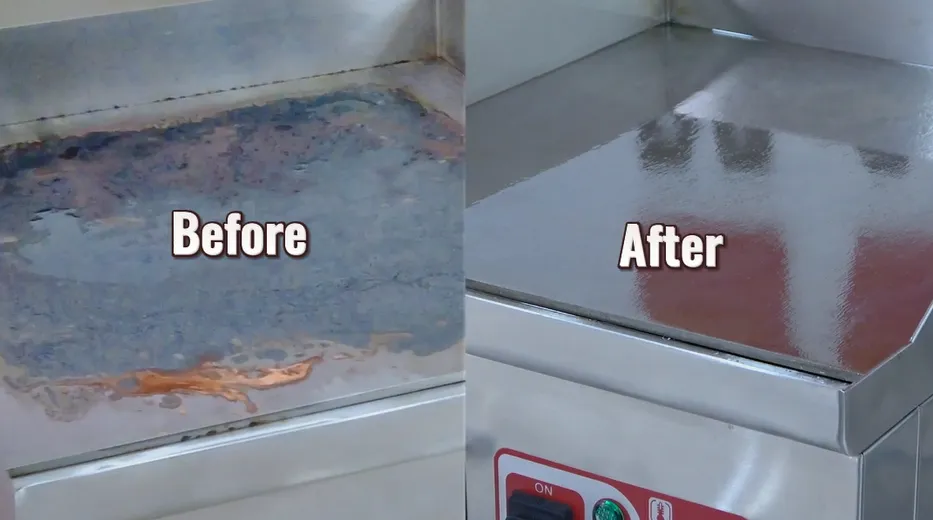 DIY Solutions for Removing Stubborn commercial griddle Grease Without Chemicals