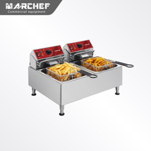 2 Basket Deep Fryer Commercial CF-26 Factory Export