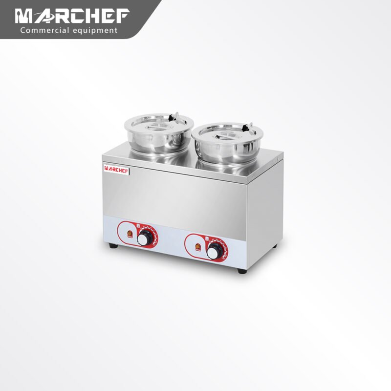 Marchef Commercial Electric Bain-Marie BMH-2