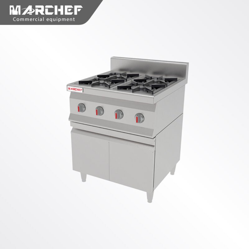 Combi Oven Commercial Gas Stove 4 Burner GS-600 Wholesale