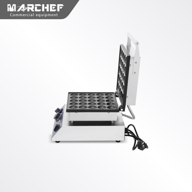 Introducing the Cast Aluminum Non-Stick Mini Waffle Maker WF-2247 – the perfect blend of durability, convenience, and style for your commercial or home kitchen! Crafted with high-quality cast aluminum, this mini waffle maker ensures even heat distribution and long-lasting performance, while the non-stick coating guarantees easy waffle removal with minimal mess. Whether you’re making small, bite-sized waffles for a café, catering event, or breakfast buffet, the WF-2247 delivers perfect results every time – crispy on the outside, soft and fluffy on the inside. Its compact design is ideal for saving space without sacrificing performance, and the sleek, modern look will complement any kitchen decor. Available at unbeatable wholesale prices, the WF-2247 is a must-have for anyone looking to offer delicious mini waffles with ease and efficiency. Elevate your waffle-making game today and watch your business thrive!