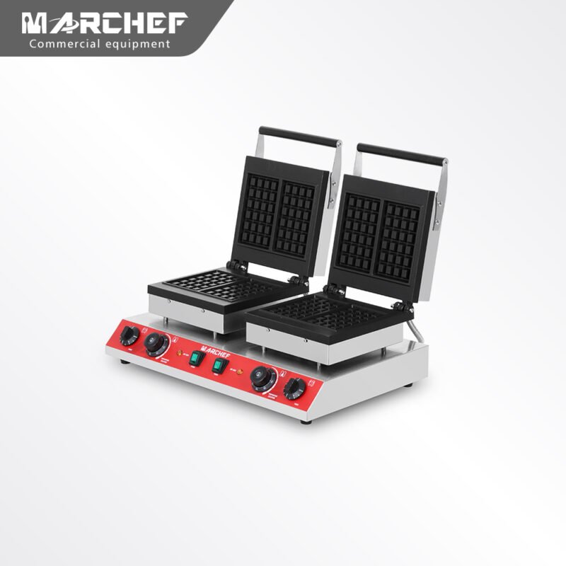 Commercial Double Waffle Maker WF-2210-2 Wholesale