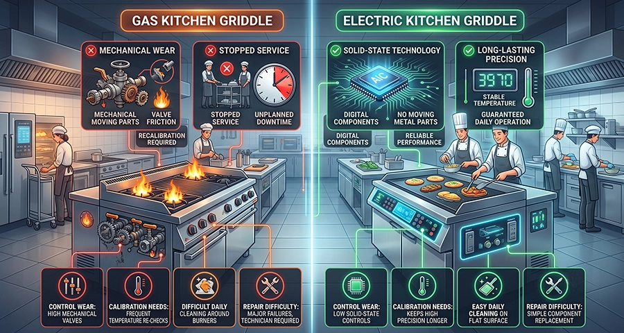 Griddle Maintenance maintenance of commercial griddles