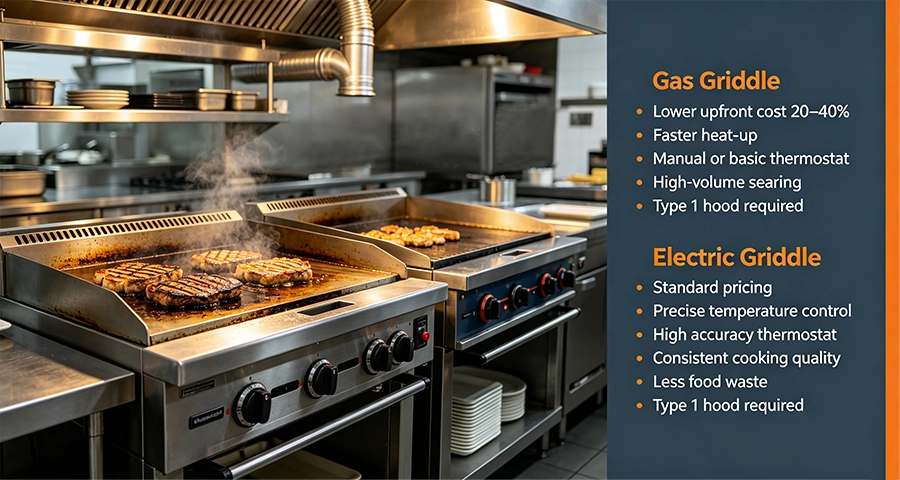 Commercial Gas & Electric Griddles commercial gas and electric griddles