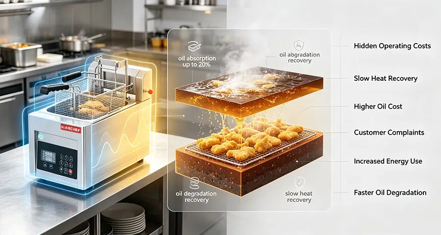 Hidden Costs of Slow Recovery commercial kitchen oil degradation and frying quality