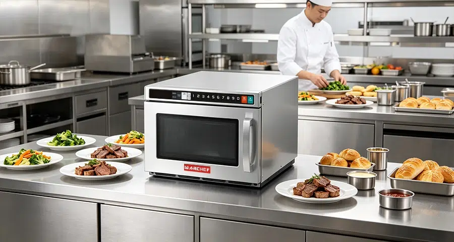 Accelerated Cooking Technology tri-heat technology diagram